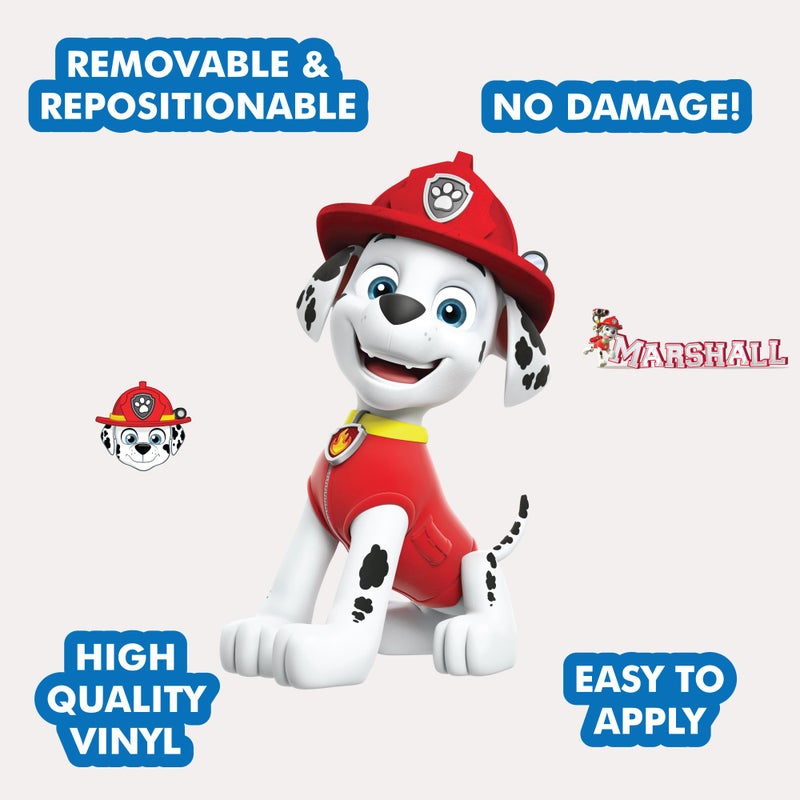WALL PALZ Paw Patrol Marshall Wall Decal - Large 23"" Vinyl Wall Sticker Bedroom Decorations - Paw Patrol Room Decor Peel and Stick - Image 2