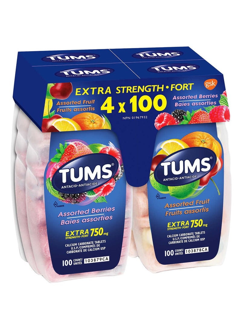 TUMS Antacid Chewable Tablets Extra Strength - Image 2