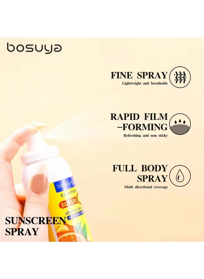 BOSUYA Sun protection spray for face/body- SPF 60+ - Image 5