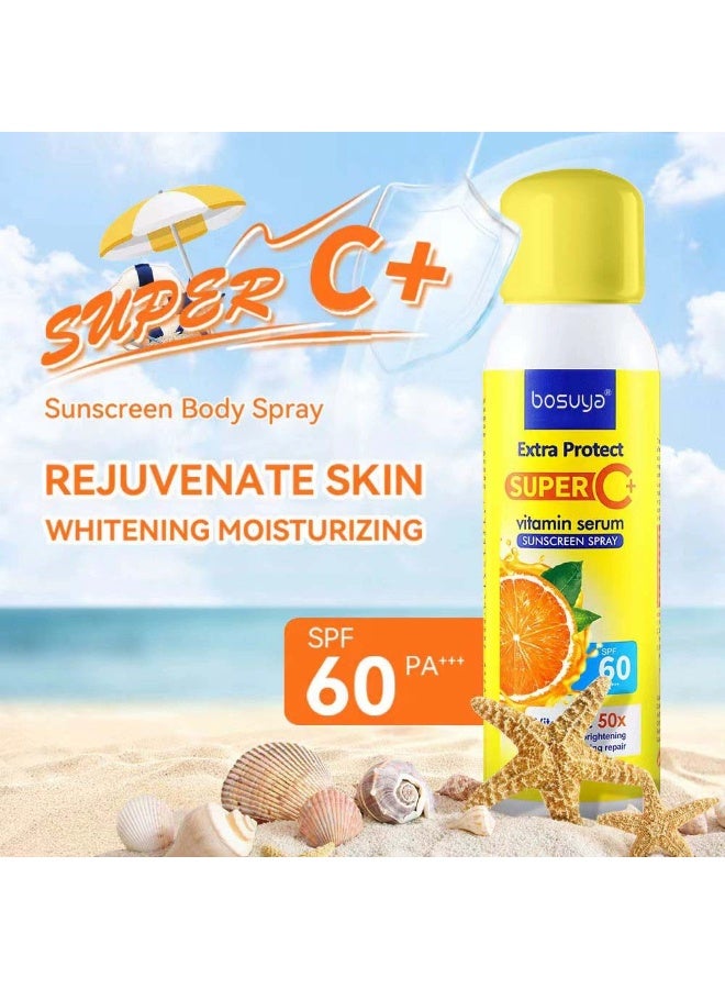 BOSUYA Sun protection spray for face/body- SPF 60+ - Image 1