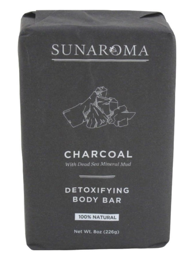 Sunaroma Soap Bar Charcoal With Bergamot Oil 8 Ounce (3 Pack) - Image 3