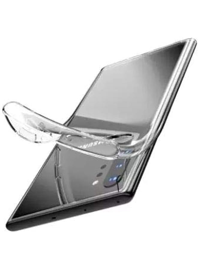 erorex Clear Galaxy Note 10 Plus Case Pretty Phone Case For Samsung Galaxy Note 10+ 2019 Transparent Slim Soft Drop Proof Tpu Bumper Cushion Silicone Cover Shell Crystal Clear - Image 3