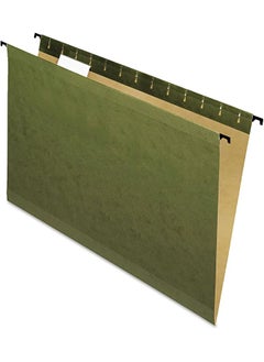 Pendaflex Surehook Reinforced Hanging File Folders Legal Size Standard Green 1 5 Cut 20 Bx 6153 1 5  - Image 1