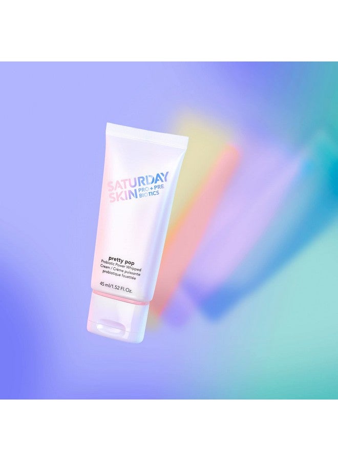 ساتارداي سكين كريم مرطب مخفوق بالبريبايوتكس والبروبيوتكس من Saturday Skin Pretty Pop، مغذي وجذاب، أفضل منتجات التجميل الكورية الفائزة لعام 2020 (1.52 أونصة سائلة) - Image 2