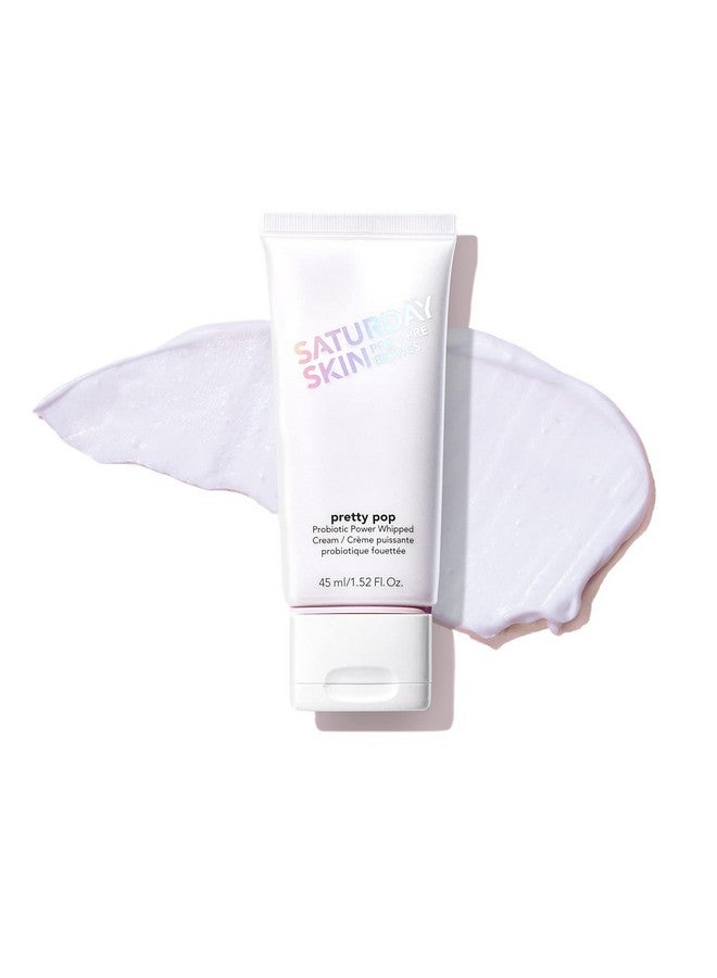 ساتارداي سكين كريم مرطب مخفوق بالبريبايوتكس والبروبيوتكس من Saturday Skin Pretty Pop، مغذي وجذاب، أفضل منتجات التجميل الكورية الفائزة لعام 2020 (1.52 أونصة سائلة) - Image 1