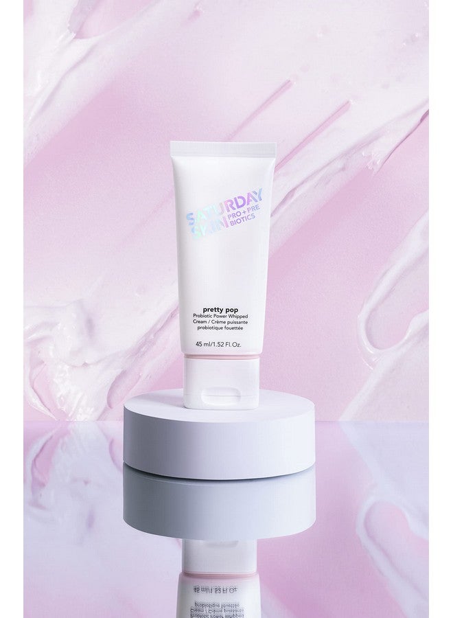 ساتارداي سكين كريم مرطب مخفوق بالبريبايوتكس والبروبيوتكس من Saturday Skin Pretty Pop، مغذي وجذاب، أفضل منتجات التجميل الكورية الفائزة لعام 2020 (1.52 أونصة سائلة) - Image 4