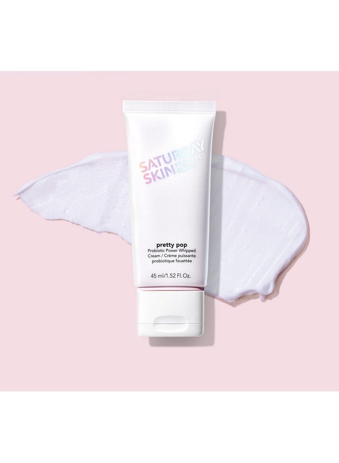 ساتارداي سكين كريم مرطب مخفوق بالبريبايوتكس والبروبيوتكس من Saturday Skin Pretty Pop، مغذي وجذاب، أفضل منتجات التجميل الكورية الفائزة لعام 2020 (1.52 أونصة سائلة) - Image 3