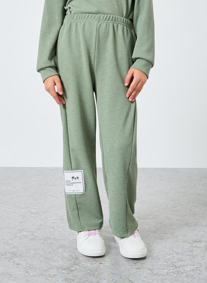 ستايلي طقم من بنطال وبلوزة محبوكة - Image 4