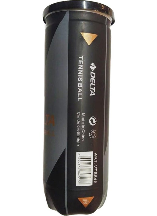 Delta Expert Level Special Vacuum Tube 3 Dura-Strong Tennis Match Balls  - Image 2