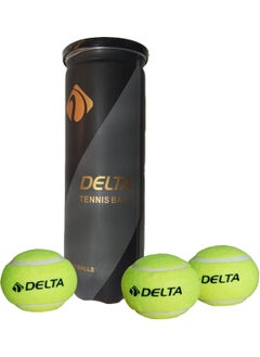Delta Expert Level Special Vacuum Tube 3 Dura-Strong Tennis Match Balls  - Image 1