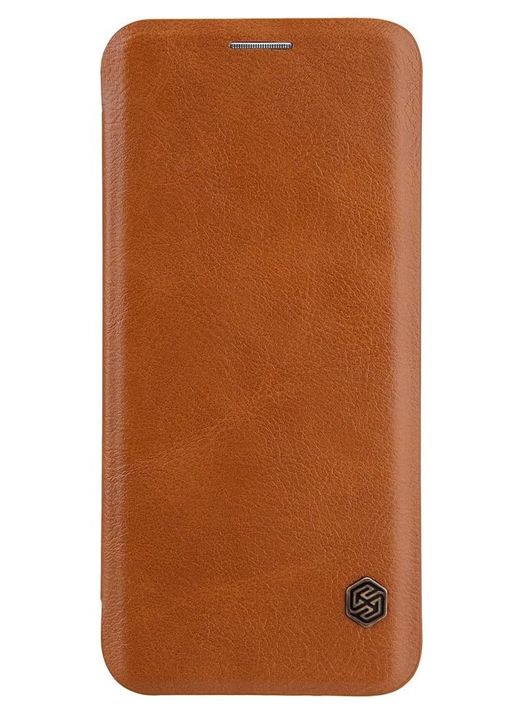 Nillkin Qin Series Leather case for Samsung Galaxy S9 - Brown - Image 2