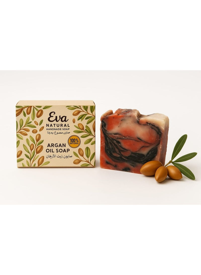 Eva Natural Argan Soap & Eva Natural Honey & Almond Soap 100g Bundle - Image 2
