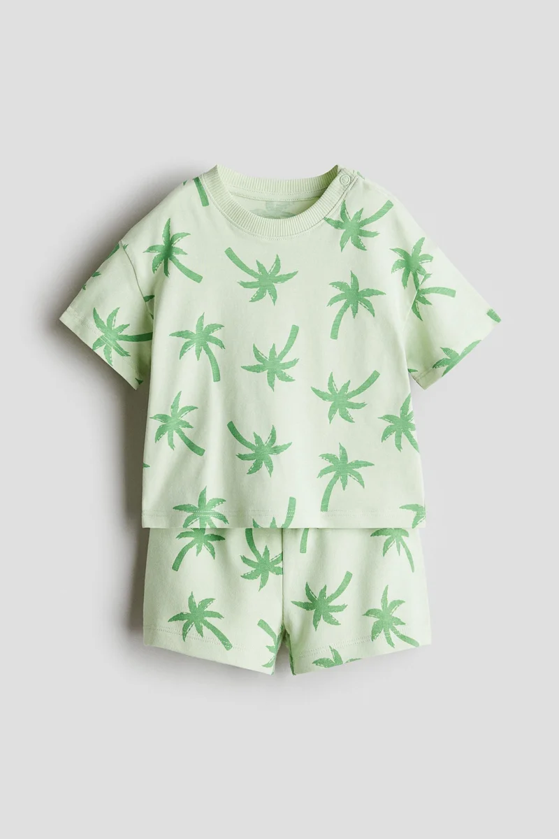 اتش اند ام 2-piece cotton set