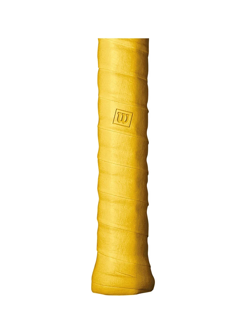Wilson Pro Soft Tennis Racket Gold Overgrip - 3 overgrips pack