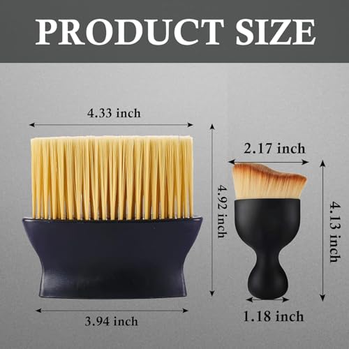 AUTOFRILL 2 Pcs Car Cleaning Accessories Kit | Interior & Exterior Cleaning Brush for Dashboard, AC Vent, Laptop Keyboard | Multi-Purpose Car Care Kit for Car Interior - Image 2
