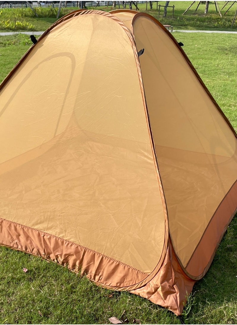 QQCAMP 200x200cm Four-Sided Mesh Tent High-Density Nylon, 210D Waterproof Oxford Fabric, Mosquito Protection, Lightweight & Portable with Carry Bag  - Image 3