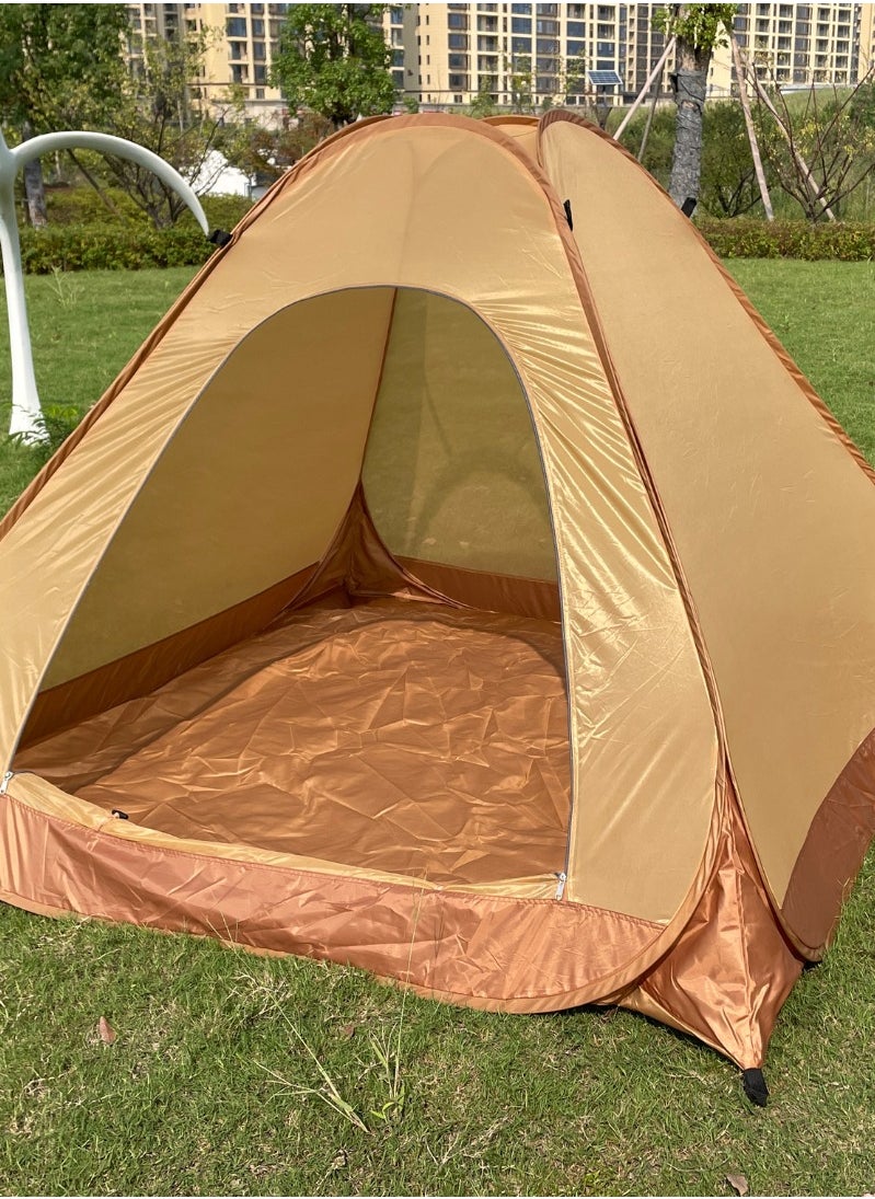 QQCAMP 200x200cm Four-Sided Mesh Tent High-Density Nylon, 210D Waterproof Oxford Fabric, Mosquito Protection, Lightweight & Portable with Carry Bag  - Image 4