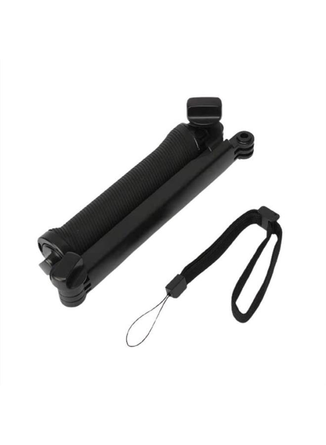 Dajiang Action Folding Three-way Adjustment Arm Three-way Selfie Stick GoPro Sports Camera Bracket 3-way-Color:Three-fold Selfie Stick  - Image 1