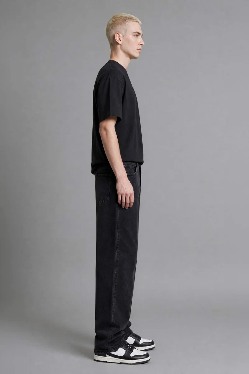 ديفاكتو Baggy Fit High Waist Ankle Length Trousers