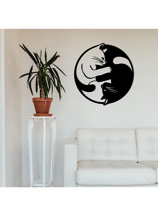 Yin Yang Cat Wall Art - Image 5