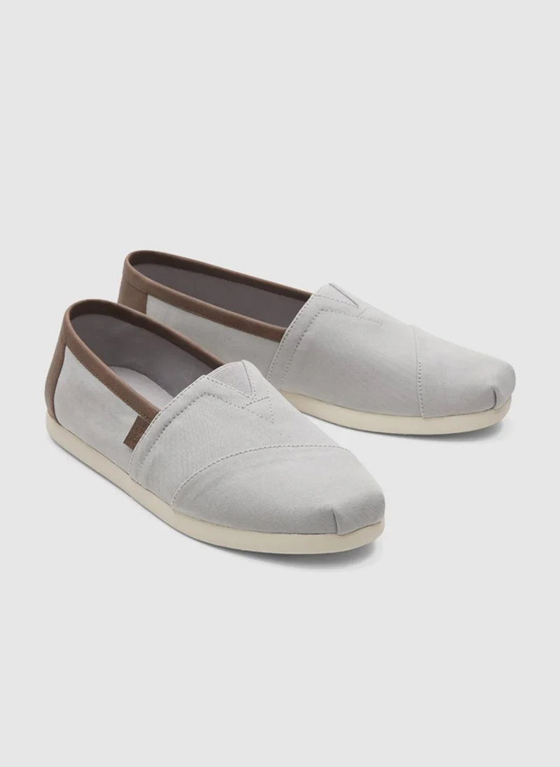 تومس Toms Mens 10020888-T Espadrille Flat Shoes, Grey