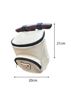 Occuwzz Baby stroller storage bag large capacity travel, stroller storage bag free your hands  - Image 4