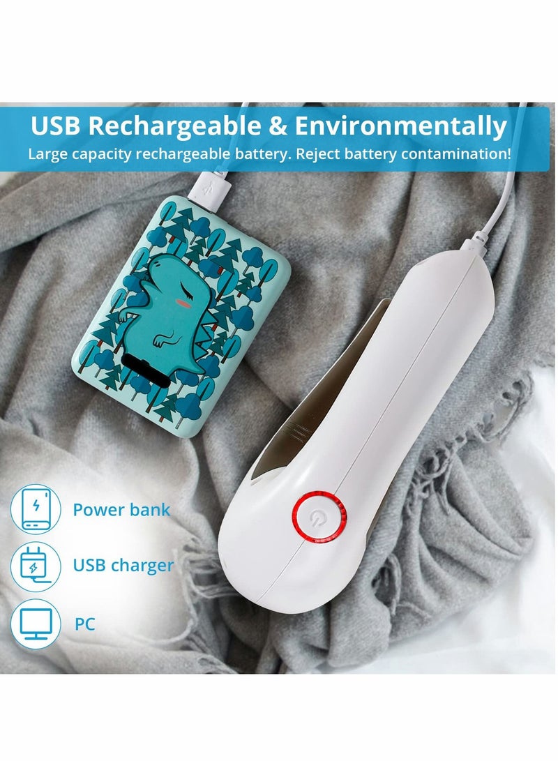 SYOSI Bobble Remover, Usb Electric Portable Fabric Shaver Lint Remover for Clothes Carpet Sofa - Image 3