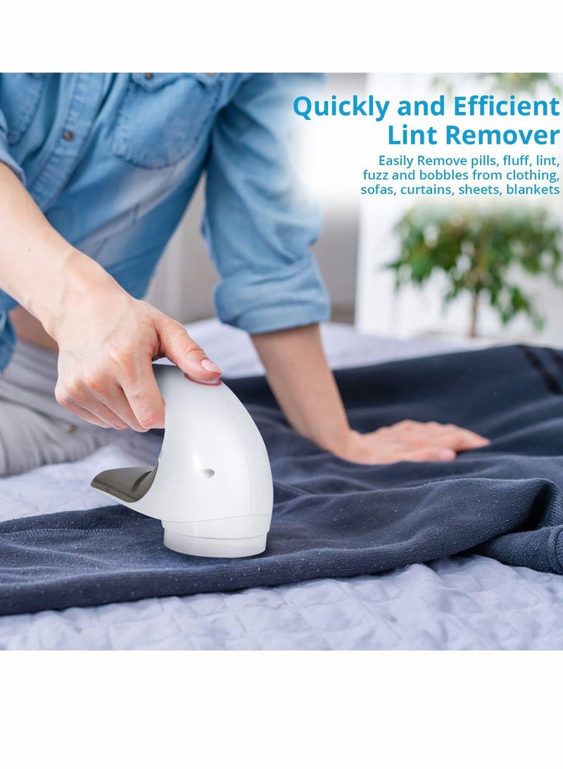 SYOSI Bobble Remover, Usb Electric Portable Fabric Shaver Lint Remover for Clothes Carpet Sofa - Image 4