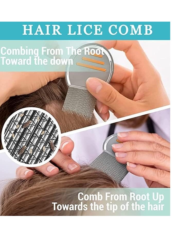 HAWAFEL Stainless steel comb for removing lice and nits  - Image 4