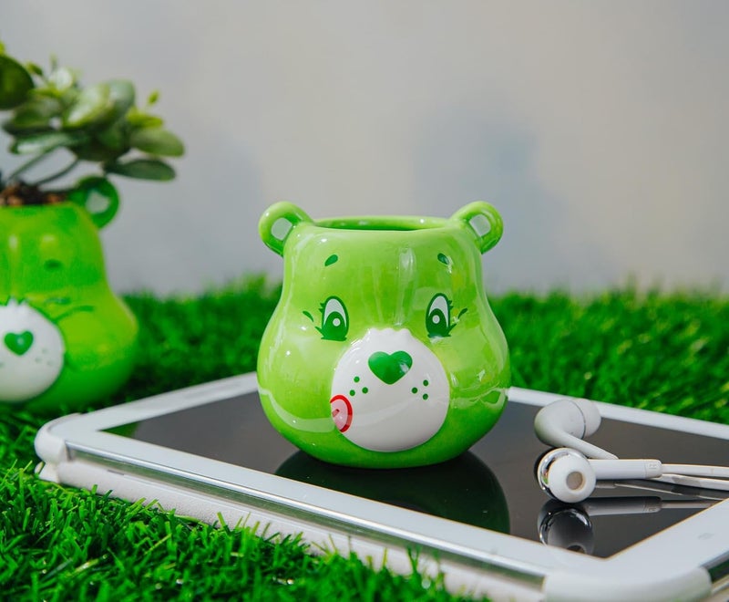 Silver Buffalo Care Bears Good Luck Bear Sculpted Ceramic Mini Mug  Small Coffee Cup For Espresso Cappuccinos and Beverages  Holds 3 Ounces - Image 5