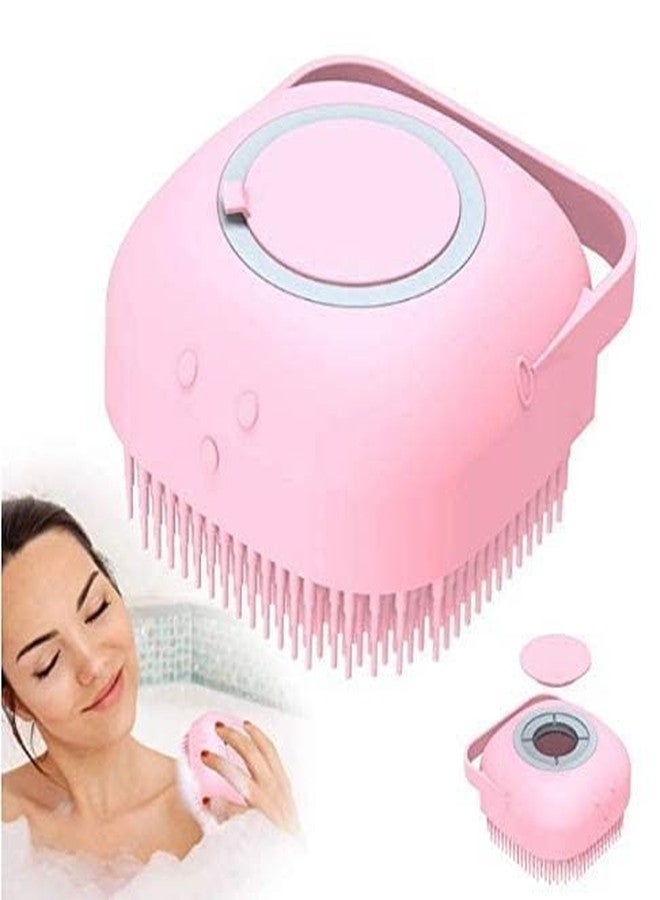 PAVITYAKSH Silicon Massage Bath Brush Hair Scalp & Bathing Brush For Cleaning Body | Silicone Bath Wash Scrubber Cleaner - Image 3