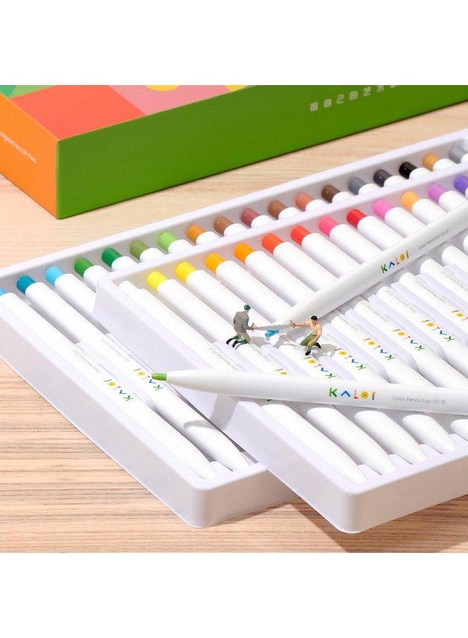 Kalor 36 Premium Color Mechanical Pencil Set, Refillable Soft Lead Cores, 36 Count, Pack Of 1 Color Box, Drawing Sketching Pens Painting Supplies