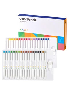 Kaco Kalor 36 Premium Color Mechanical Pencil Set, Refillable Soft Lead Cores, 36 Count, Pack Of 1 Color Box, Drawing Sketching Pens Painting Supplies  - Image 1
