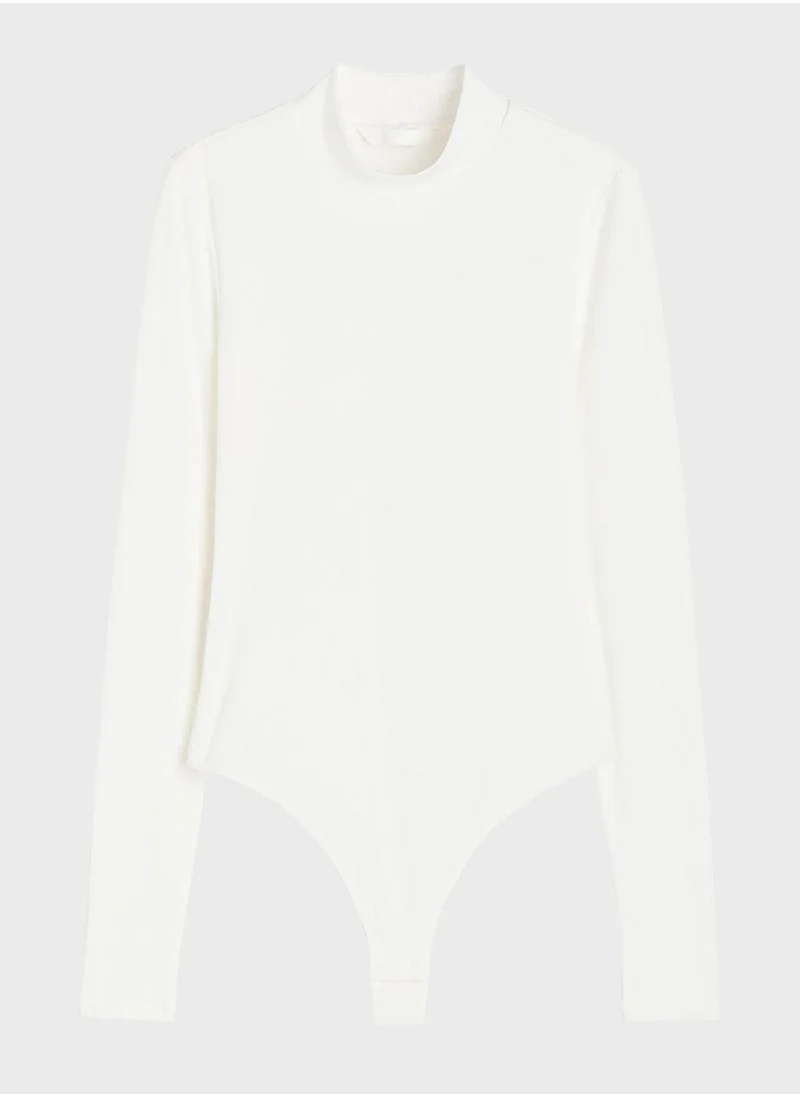 H&M Turtle Neck High Leg Bodysuit