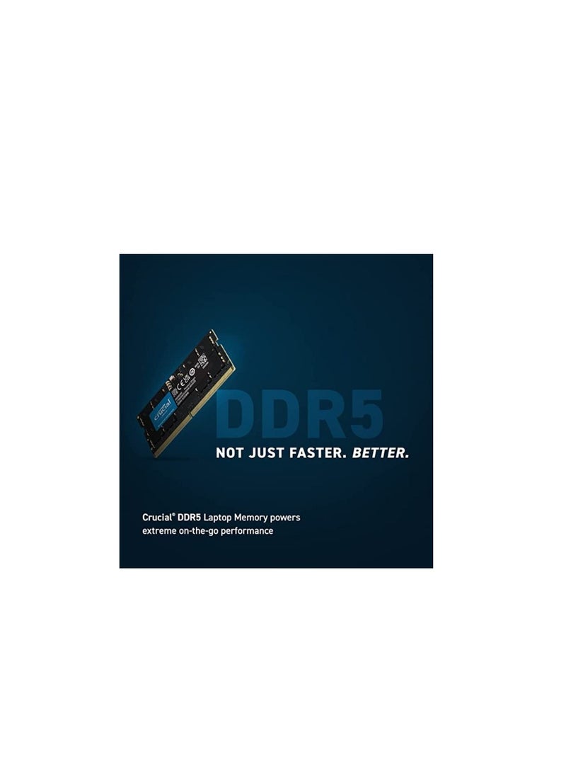crucial - Crucial RAM 16GB DDR5 4800MHz  Laptop Memory - Image 1