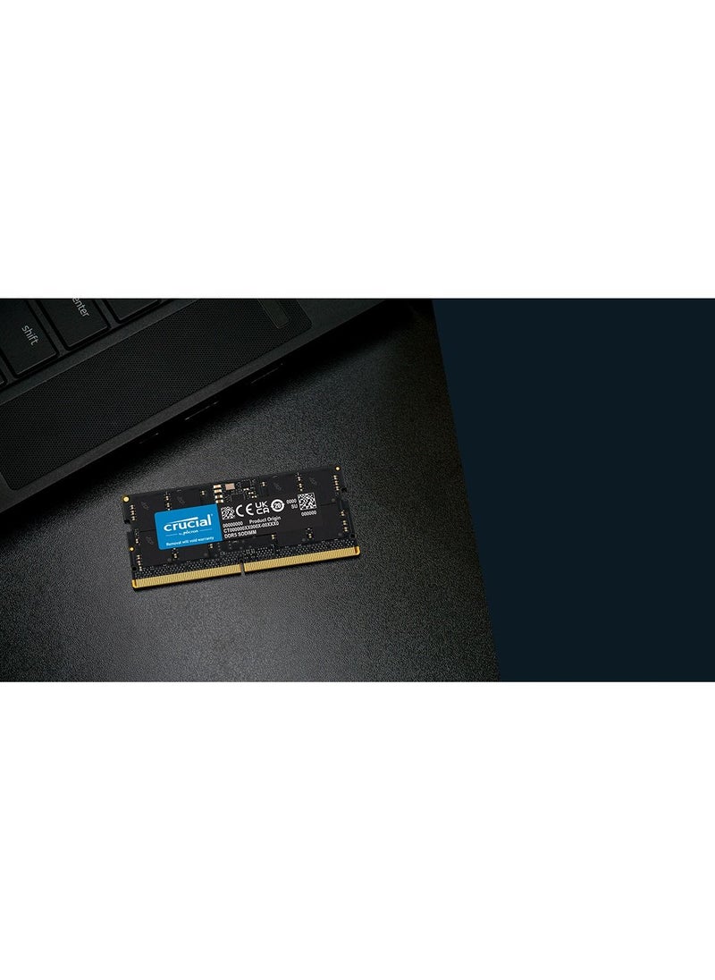 crucial - Crucial RAM 16GB DDR5 4800MHz  Laptop Memory - Image 1