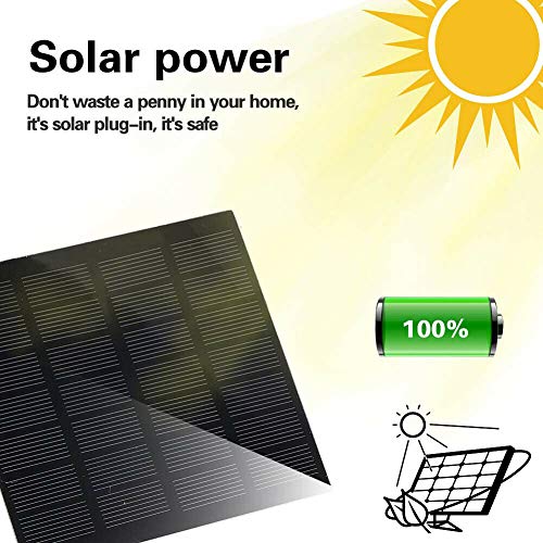 Hovico Solar Fountain - Panel Water Pump for Bird Bath Solar Panel Kit Outdoor Fountain for Outdoor Small Pond, Patio Garden and Fish Tank - Image 5