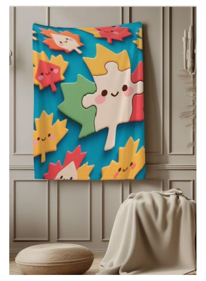 عام بطانية رقيقة من الفانيلا (دافئة ومريحة، ومناسبة للنوم واستخدام الألعاب وإزالة الغبار ومقاومة للرمل) 150 سم * 200 سم - 84 - Image 3