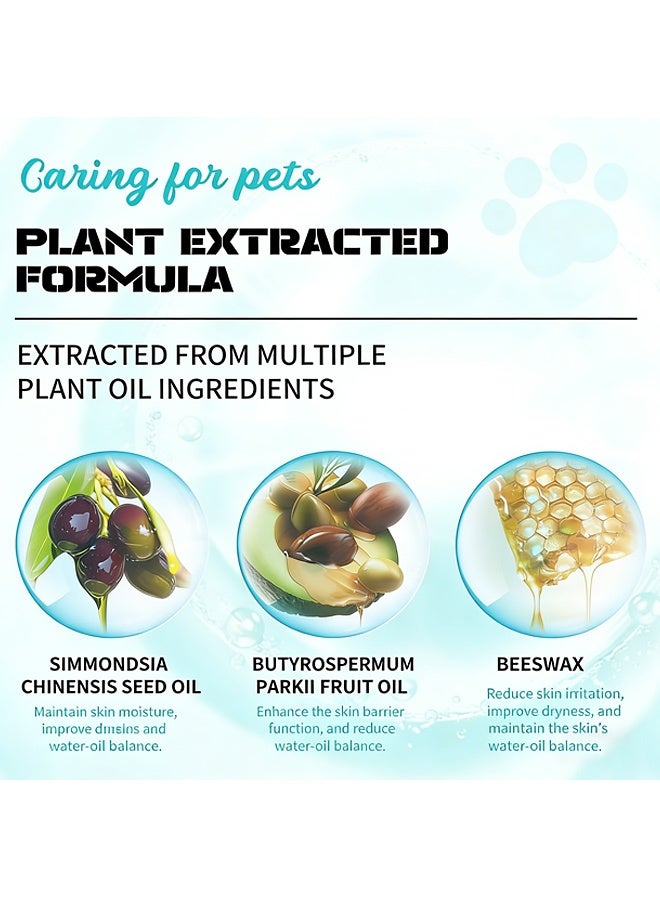 Jellico Pet dog paw care coconut-flavored foot lotion for pet dogs and cats - foot care and moisturizing cream for pets' paws - Image 4