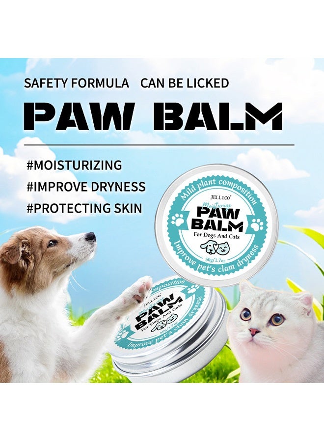 Jellico Pet dog paw care coconut-flavored foot lotion for pet dogs and cats - foot care and moisturizing cream for pets' paws - Image 2