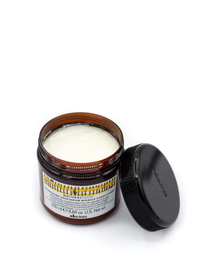 Davines Naturaltech NOURISHING Vegetarian Miracle Conditioner, Moisturize And Hydrate Brittle And Unstructured Hair, Add Softeness While Brightening, 8.84 oz. - Image 3