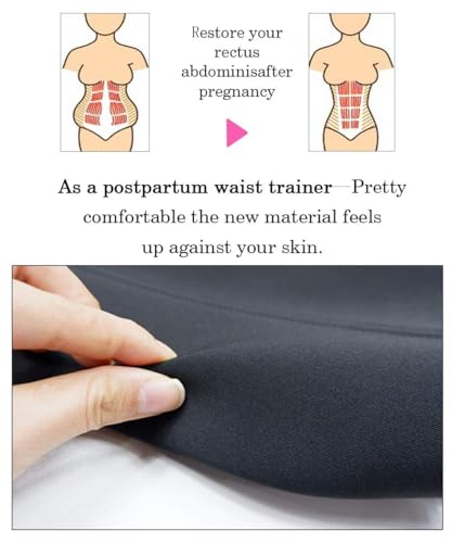 GainKee Womens Waist Trainer Workout Seamless Waist Trainer for Women Sweat Waist Trainer with Zipper (Large, Belt) - Image 5