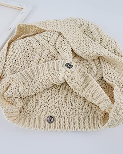 ENBEI Handmade Crochet Bag–Boho Chic Shoulder Bag, Aesthetic Kinted Bag,Cute Crossbody Bag,Perfect for Beach, Shopping or Daily Use – Stylish Durable(White) - Image 4