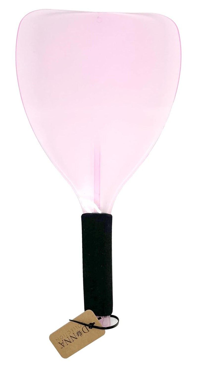 DONNA Hair Spray Shield Hair Spray Face Shield Hair Salon Hairdressing Hair Stylist Makeup Protector 1pc Pink Color