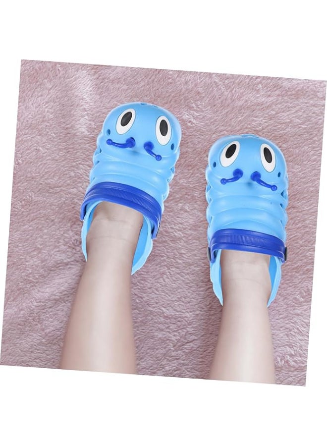 MiniMe Baby Boy EVA Foam Sandals | 4 Years | Sky Blue & Pink | EVA Foam & Flexible Strap | Bug Design | Lightweight & Breathable | Easy Slip-On & Adjustable Heel Strap | Non-Slip Durable Sole - Image 2