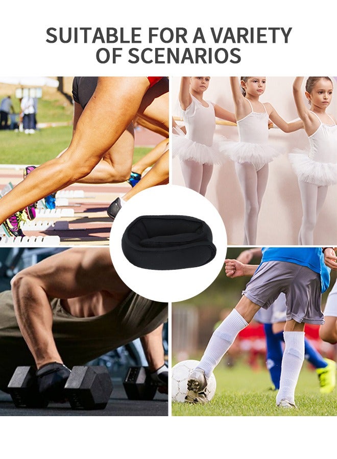 GROIC 2Pcs Ankle Weights Leg Arm Weights Wrist Weights Set with Adjustable Strap for Jogging, Gymnastics, Aerobics, Physical Therapy-1KG Pair  - Image 5