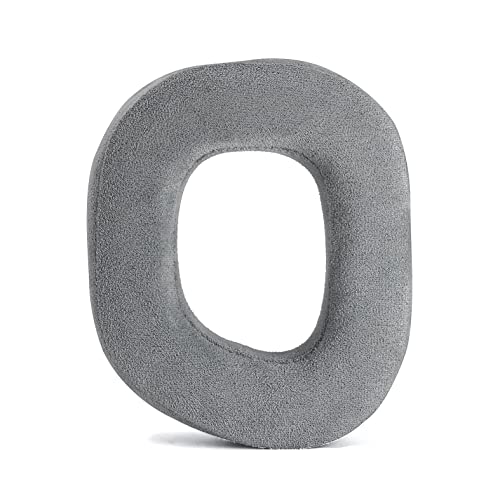 defean HS80 RGB Thicker Upgrade Quality Earpads - Replacement Ear Cushion Cup Compatible with Corsair HS80 RGB Wireless Headphone (Gray Fabric) - Image 3