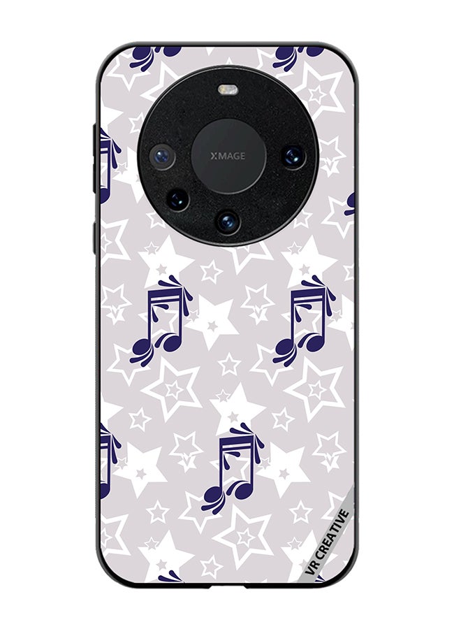 VR CREATIVE Protective Case Cover For Huawei Mate 60 Pro Plus Music Pattern Design Multicolour - Image 1