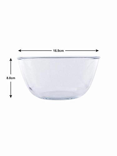 Goodhomes Borosilicate Glass Mixing Bowl 1000 ML - Image 3