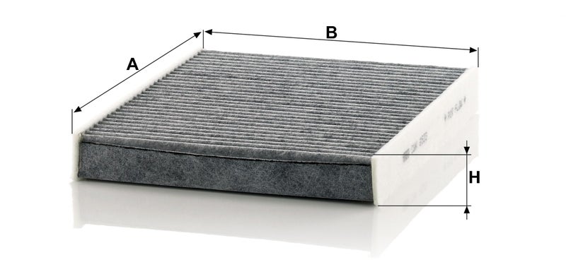MANN FILTER فلتر مان CUK 2533-2 فلتر مقصورة للسيارة - Image 3